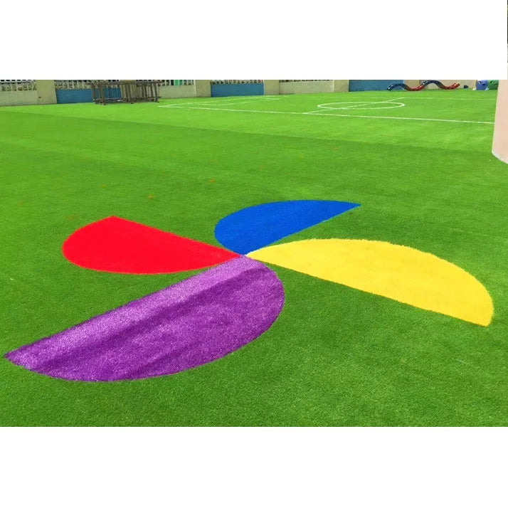 Colorful Grass Uv-proof Outdoor Artificial Meadow Grass Mat Artificial Grass Carpet