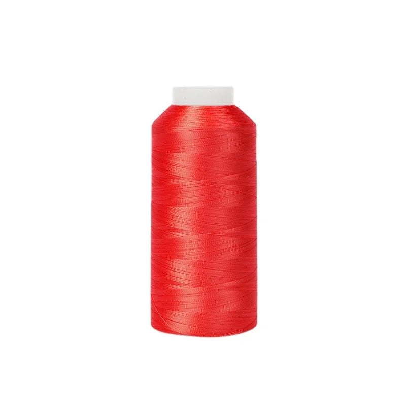 75D/2 100% Rayon Texturized High Tenacity Mercerized High Temperature Resistant Embroidery Thread for Sewing Knitting 1680