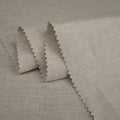 High Quality 100% Organic Eco-Friendly Anti-Static Linen Fabric Plain Soft Woven Solid Dyed for Girls Shirts and Dresses