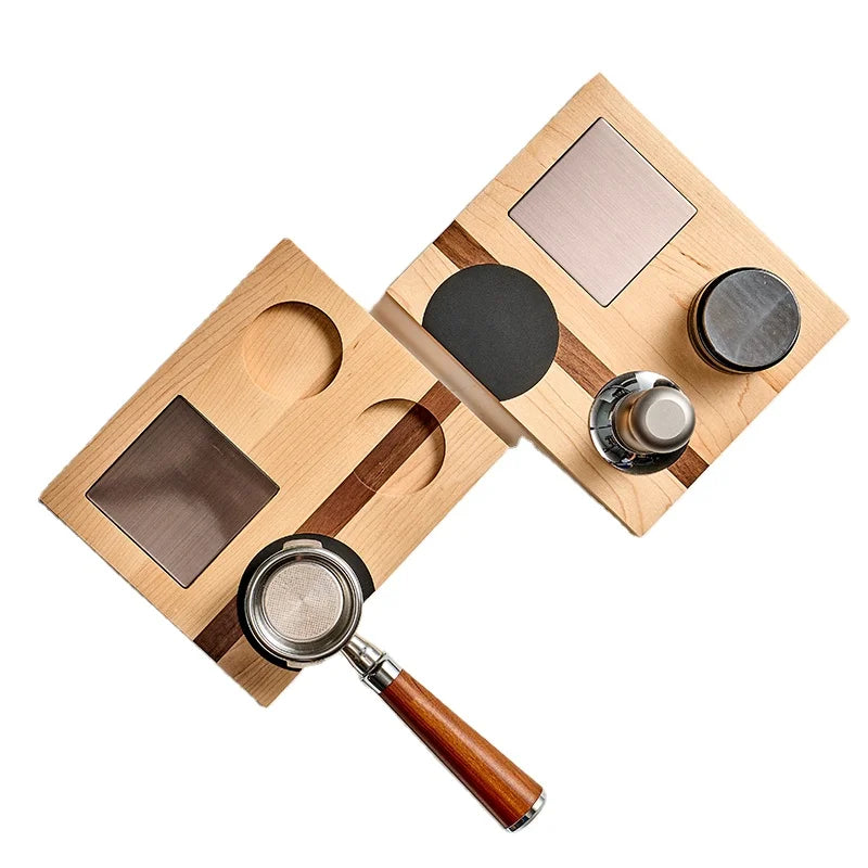 Multifunction Solid Wood Modern CE Certified Stocked Coffee Tamper Holder
