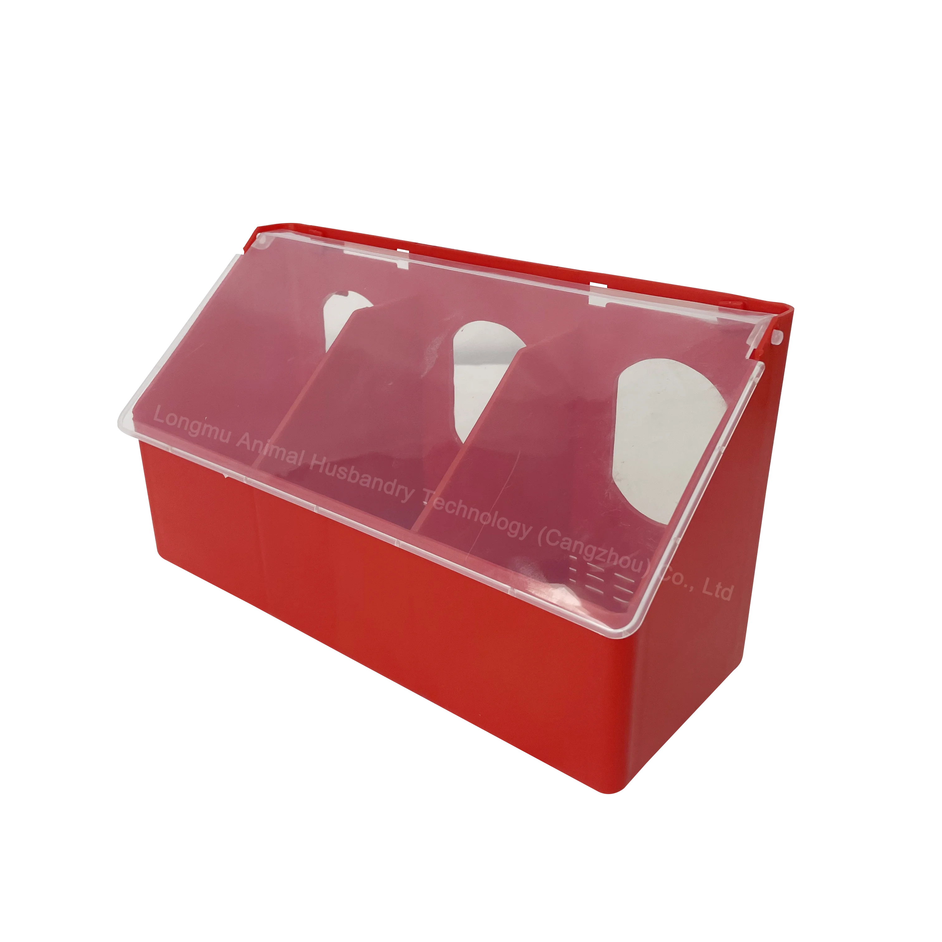 YYB LMB24 Quail Bird Chicken Feeder Water Dispenser Drinkers with 3 Hole Pet Bowls Feeders Eat Food
