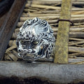 Wholesale S925 Silver Open Pixiu Silver Ring Men Trendy Domineering Index Finger Ring Retro Personality Ring