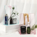 Transparent Acrylic Portable Flower Box Immortal Dried Flowers Accompanying Gift Creative Advanced Sense Plastic Vases Triangle