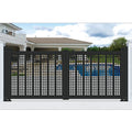 Villa Courtyard Gate Modern Bi-folding Main Gate Design