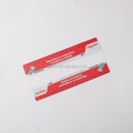 Wholesale Custom Plastic Straight Ruler with 4C Logo Printing for Advertising and Promotional Use Customizable Token