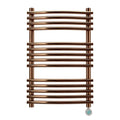 Hot Sale Bathroom Accessories 80cm Gold Electric Wall Mounted Essential Flat Towel Rack Radiator