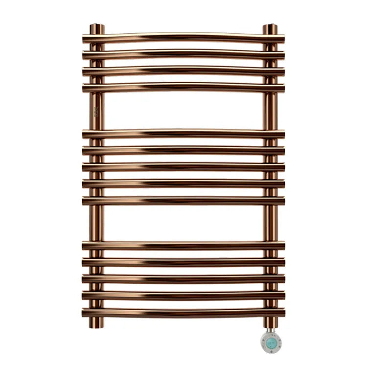 Hot Sale Bathroom Accessories 80cm Gold Electric Wall Mounted Essential Flat Towel Rack Radiator