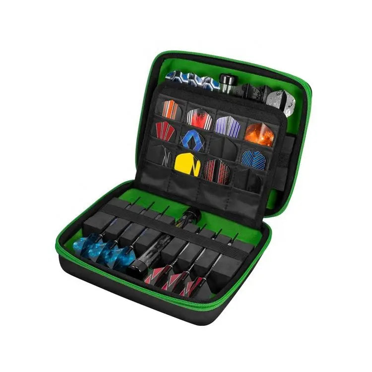 Custom Logo PU Leather Large Darts Case Bag Insert Travel Carrying Hard EVA Box EVA Pockets for Dart Special Purpose Bags Cases