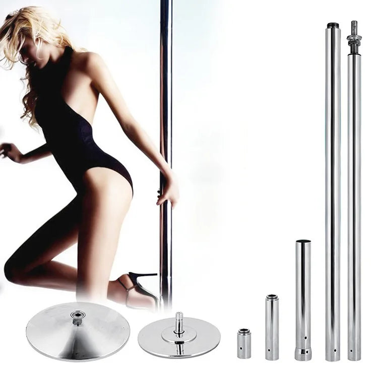 Home Gym Used Spinning Dancing Pole Height Adjustable Pole