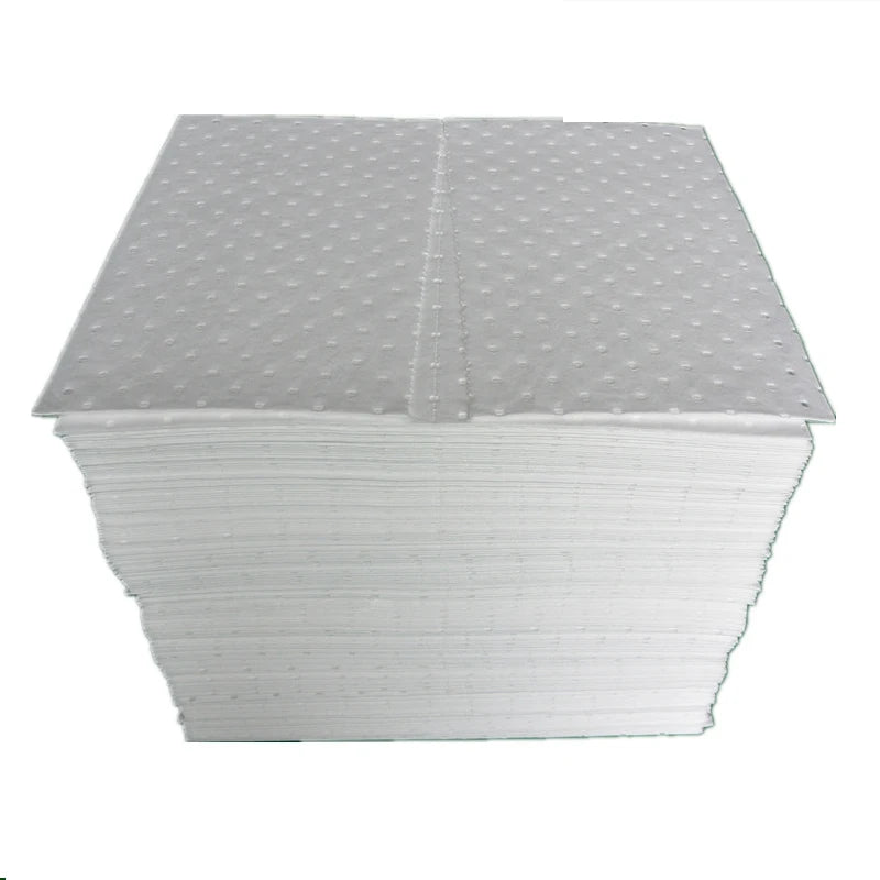 Health Run OOA-M0200 100% pp 2mm Light Weight Dimpled Oil Absorbent Mat Spill Control Industrial Oil Only Absorbent Pads