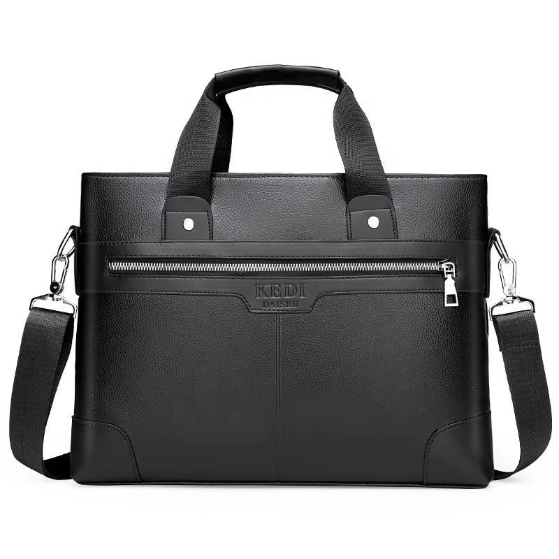 Bogia Wholesale High Quality PU Leather Briefcase Laptop Bags Branded OEM One Shoulder Bag for Men