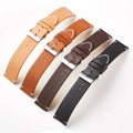 Yunse Luxury Leather Watch Band & Strap for Smartwatch 16mm/20mm/22mm/24mm for