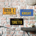 Custom Logo License Plate Movie Tin Sign Printing Metal Wall Art Home Bar Club Decor Vintage Metal Sign