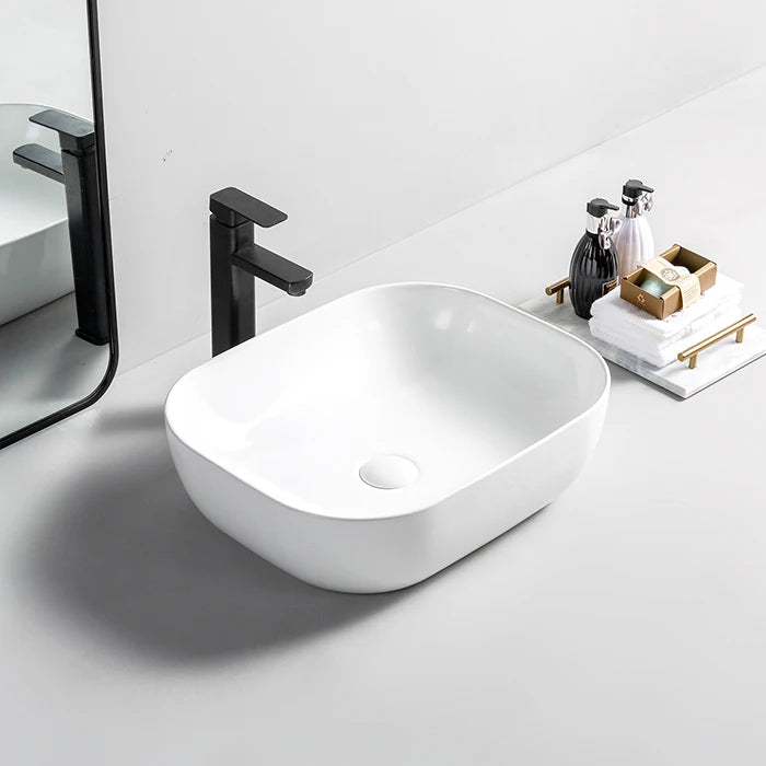 PALICI Pia De Banheiro Washroom Lavabo Ceramic Bathroom Sink Vessel Countertop Wash Hand Basin for Hotel