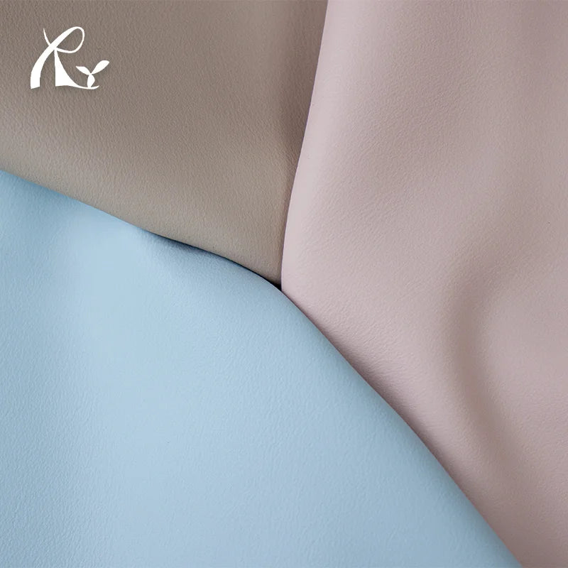 Waterproof Stain Resistant 1.4 PU Eco Leather in New Solvent-Free Pink for Furniture Sofas Background Wall Decorations Bags