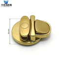 Handmade DIY Classic Brass Duck Tongue Lock Plate Bag Handle Frame for Leather Goods Metal Accessories Luggage Buckle Type