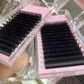 Custom Silk .03 Eyelash Extension Cashmere Volume Individual Matte Black Velvet Lash Extensions Supplies Velvet Lash Trays