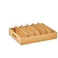 Bamboo Drawer Divider Kitchen Storage Box Divider Container Wooden Storage Tray
