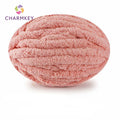 Charmkey  Hot Sale Iceland Yarn Hand-woven Blanket DIY Chunky Chenille Yarn for Knitting