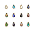 Diy Clothes Shoes Bag Accessories CZ Rhinestones Drop Crystals Glass Stone Handmade Sewing Claw Rhinestones for Wedding Dress