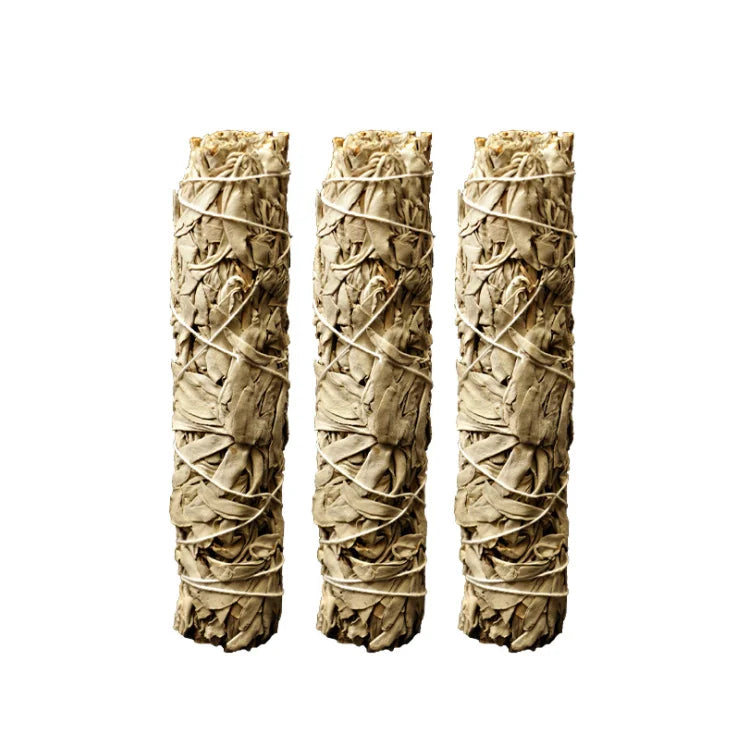 Factory Supply White Sage Incense Bundles 3.5/4/7/8/9 Inch Smudge Sticks for Yoga Meditation Religious Purposes Cleansing