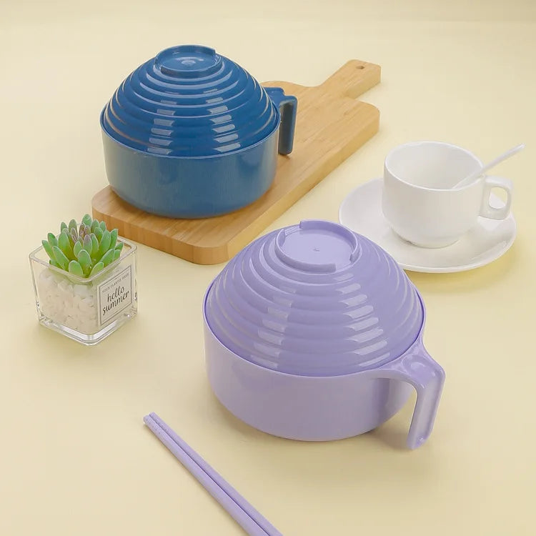 Factory Minimalist Eco-Friendly Student Lunch Dinnerware Set 2 Bowls 1 Plate Cutlery Tableware Tea Cup Kit Business Gift Box