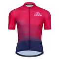 Custom Cycling Jersey Men Bike Wear Manufacturer Short Sleeve Gradient Design Quick Dry Breathable Sublimation