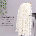D-V001 Hot Sale Artificial String Hydrangea Flower Garland Silk Hanging Hydrangea Cattleya for Wedding Home Decor