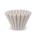 Manufacturer Custom Size Natural Color Disposable Paper Coffee Filter Bowl Shape Wave Paper Capsule Cup Box Packing