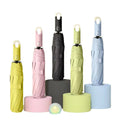 Hot Selling Automatic Travel 3 Fold Gifts Sunshade Woman Umbrella with U Shaped Hook Handle