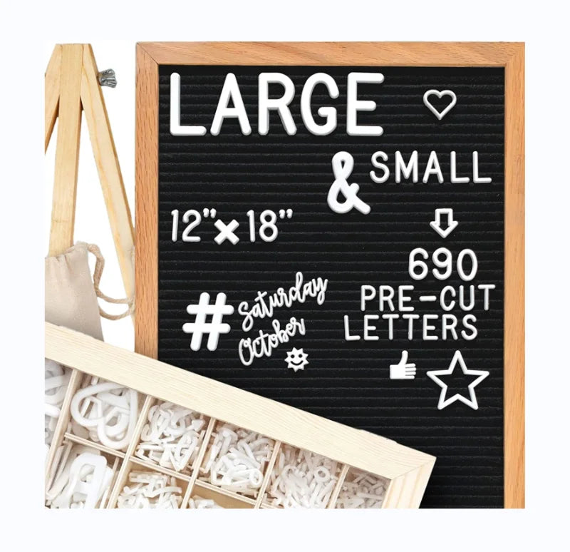 Custom Felt Letter Boards Message Board Changeable Felt Letter