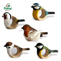 Handmade Decorative Colorful Wood Carving Bird Napkin Ring for Souvenir and Home Decor MegaBDM
