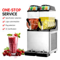 Moseener Commercial Stainless Steel Ninja Slushie Maker Machine  3 Tanks Prices Electrical Drink for Restaurant