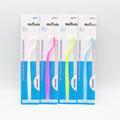 Custom Individually Wrapped Toothbrush Flat Head Tuft Toothbrush Orthodontic Cleaning Brush