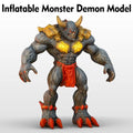 Giant Custom Inflatable Monster Demon Model Event Stage Decoration Devil Prop for Themed Party Commercial Display Decor