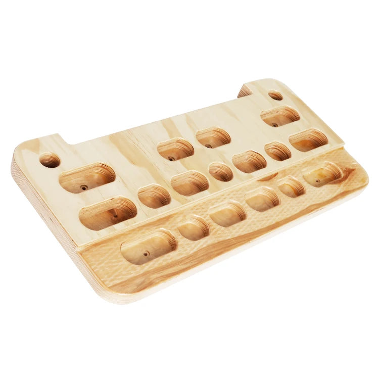 Wooden Training Board Rock Climbing Board with Hand Grip
