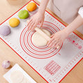 Non-slip Silicone Pastry Mat Measuring Mat for Baking and Rolling Dough