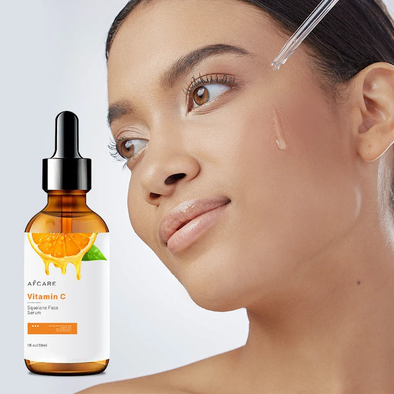 Face Serum Korean Sulfate-free Soothing & Whitening and Squalane & Panthenol Vitamin C Serum for Face Hyperpigmentation