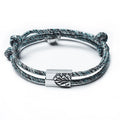 Forever Love Magnetic Mountain and Sea Alloy Bracelet for Couple KIB038