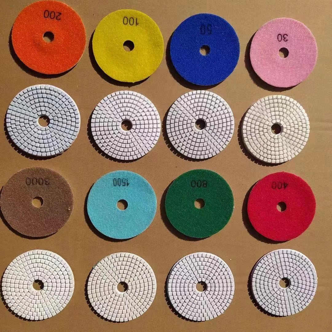Factory Hot Sell Cheap Backing Pad Polishing Pad Concrete Polishing Pads for Floor 3 Steps