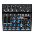 Biner M6 Professional Built-in 256 Effects Reverb 6 Channel Digital USB Sound Audio Mixer for Stage Performance