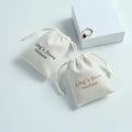 9x12cm High Quality Makeup Bag Custom Small VelvetJewelry Pouch Cream Drawstring Sack