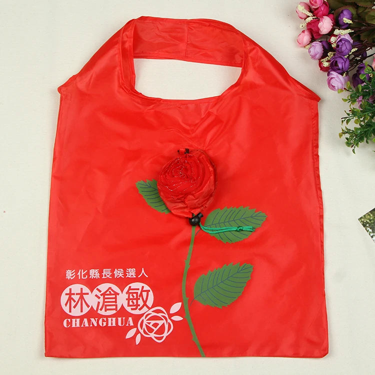 2026 Grocery Eco Friendly Folding Polyester Nylon Foldable Reusable Tote Custom Reusable Shopping Bags