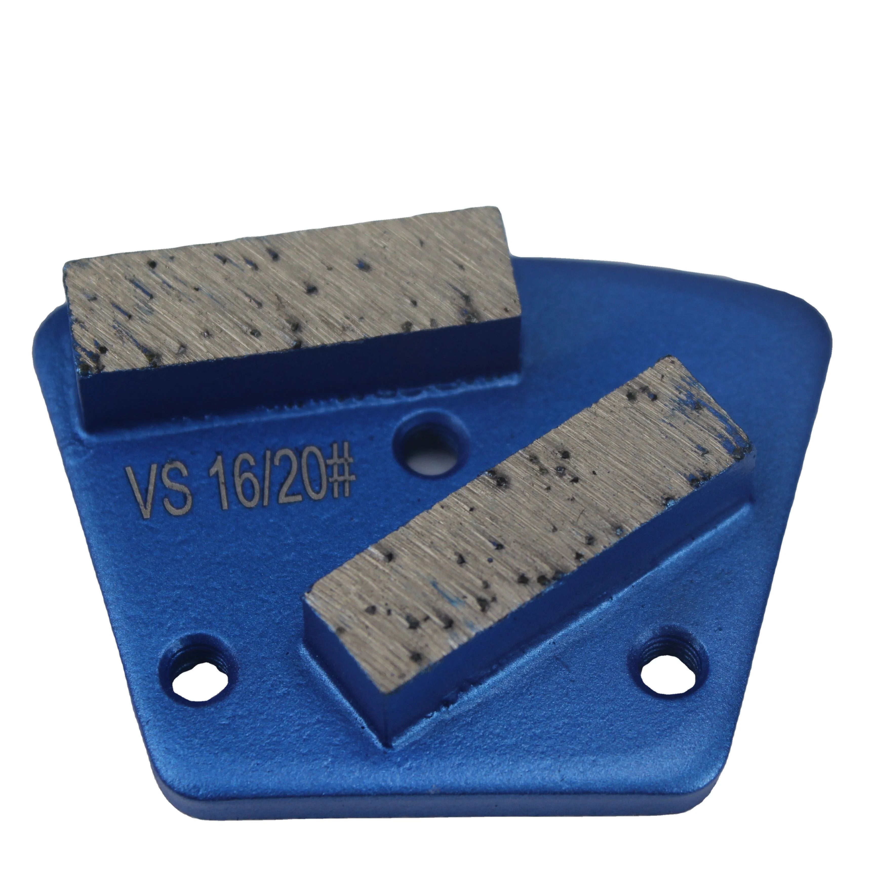 16# 30# 60# Coarse Grinding Diamond Tooling - 2-Segment Trapezoid Grinding Pads