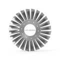 5 Axis High Precision Boat Water Spray Stainless Steel CNC Machined Customized OEM Aluminum Impeller Compressor Impeller Parts
