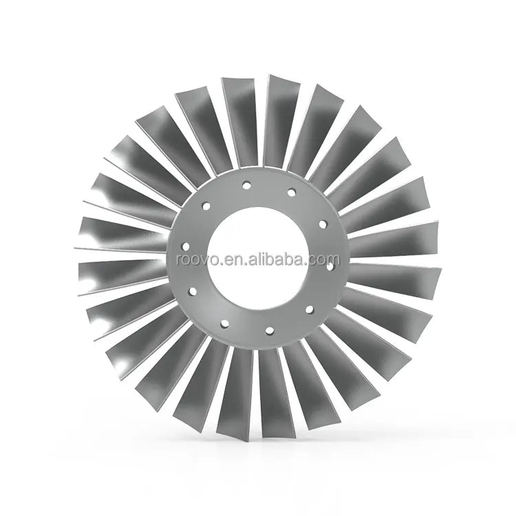 5 Axis High Precision Boat Water Spray Stainless Steel CNC Machined Customized OEM Aluminum Impeller Compressor Impeller Parts