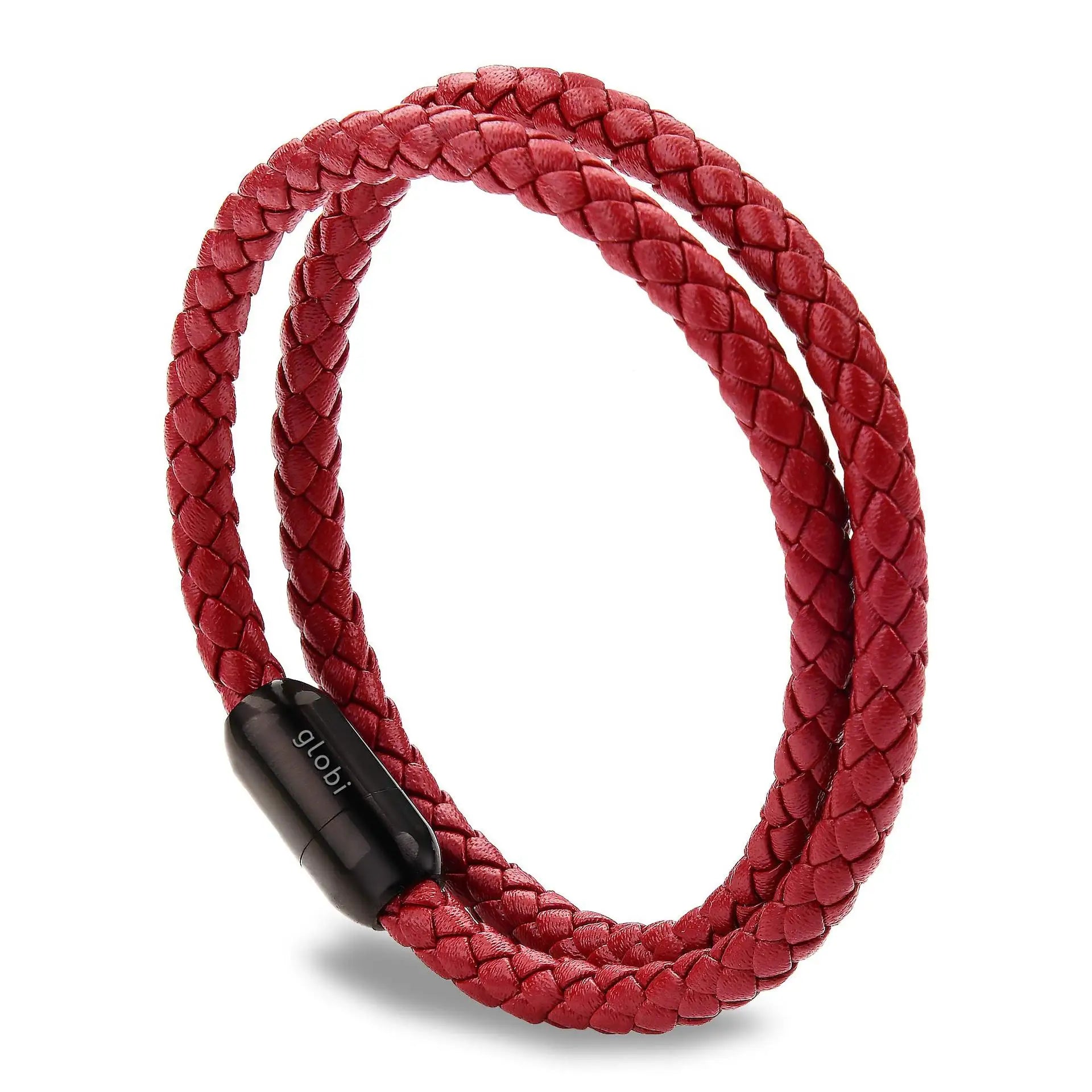 2025 Personalized Pulseras Stainless Steel  Leather Cord Bracelet More Than Ornament Leather Bracelet