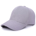 Adult 6-Panel Denim Polyester/Cotton Blend Embroidery Print Baseball Caps with Metal Buckle Closure for Unisex Outdoor Sports