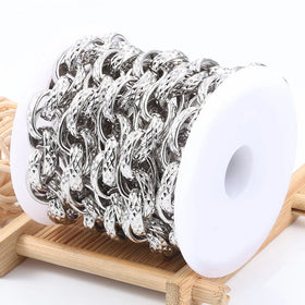 Wholesale Fashion Stainless Steel Choker and Bracelet Hip Hop Necklace for DIY Jewelry Making for Men and Women