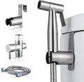 304 Stainless Steel Handheld Toilet Bidet Spray Gun Bathroom Black Gold Bidet Sprayer Shattaf Set for Bidet